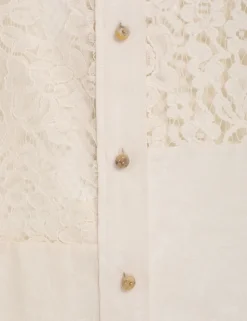 ZIMMERMANN Clothing<Luminosity Patch Lace Shirt