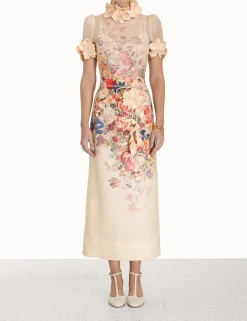 ZIMMERMANN Skirts<Luminosity Pencil Midi Skirt