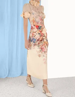 ZIMMERMANN Skirts<Luminosity Pencil Midi Skirt