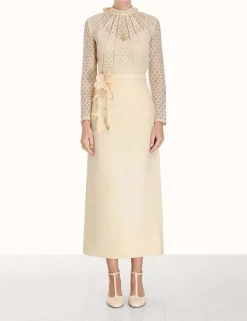 ZIMMERMANN Skirts<Luminosity Pencil Midi Skirt