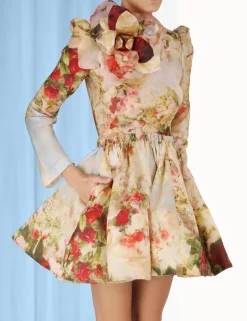 ZIMMERMANN Clothing<Luminosity Ruched Mini Dress