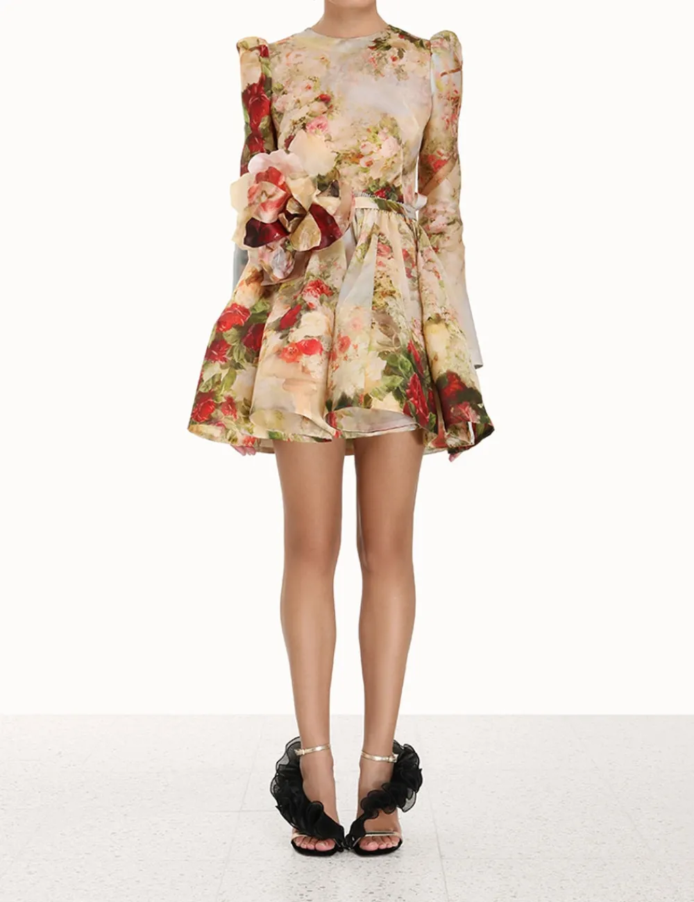 ZIMMERMANN Clothing<Luminosity Ruched Mini Dress