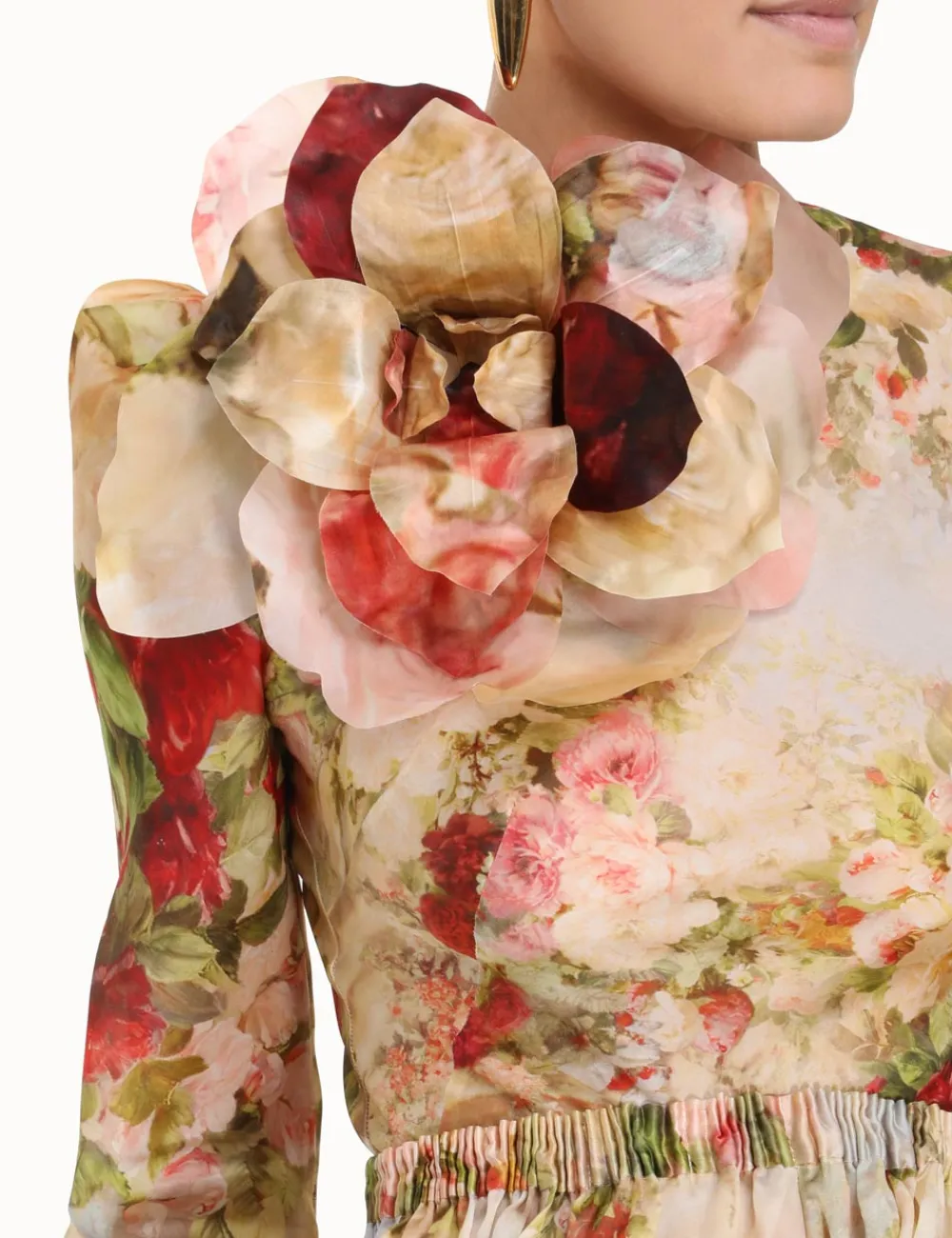 ZIMMERMANN Clothing<Luminosity Ruched Mini Dress