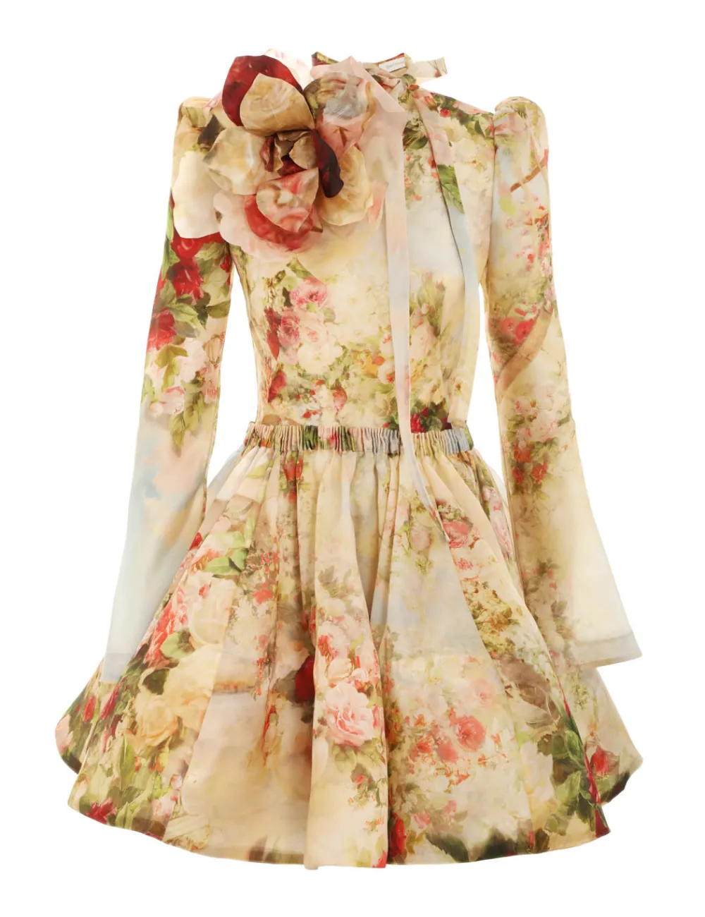 ZIMMERMANN Luminosity<Luminosity Ruched Mini Dress