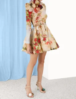 ZIMMERMANN Luminosity<Luminosity Ruched Mini Dress