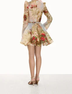 ZIMMERMANN Luminosity<Luminosity Ruched Mini Dress