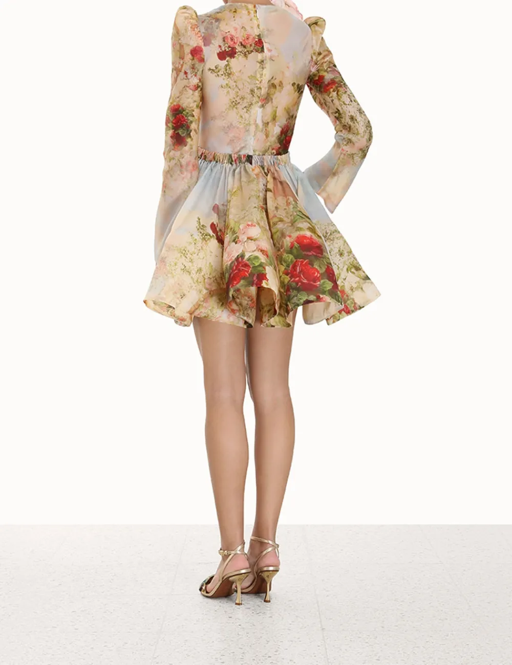 ZIMMERMANN Luminosity<Luminosity Ruched Mini Dress