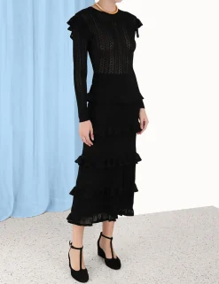 ZIMMERMANN Dresses<Luminosity Ruffle Dress