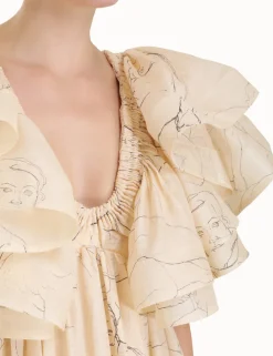 ZIMMERMANN Clothing<Luminosity Ruffle Gown