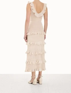 ZIMMERMANN Clothing<Luminosity Ruffle Tank Dress