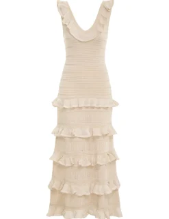 ZIMMERMANN Luminosity<Luminosity Ruffle Tank Dress