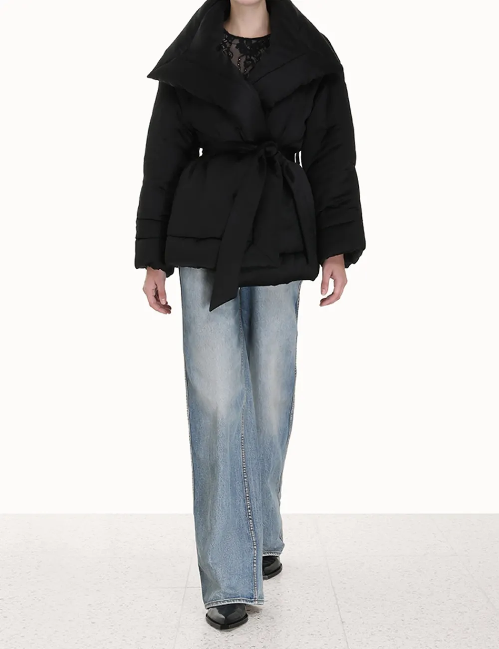ZIMMERMANN Jackets & Coats<Luminosity Satin Wadded Jacket