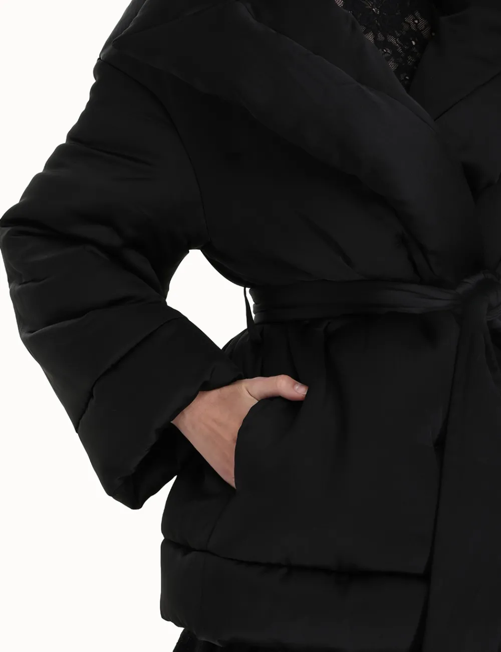 ZIMMERMANN Jackets & Coats<Luminosity Satin Wadded Jacket