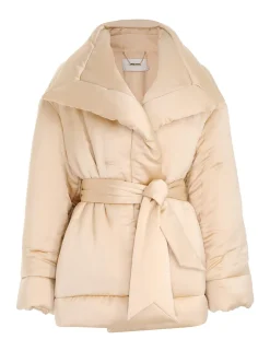 ZIMMERMANN Jackets & Coats<Luminosity Satin Wadded Jacket