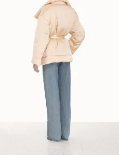 ZIMMERMANN Jackets & Coats<Luminosity Satin Wadded Jacket