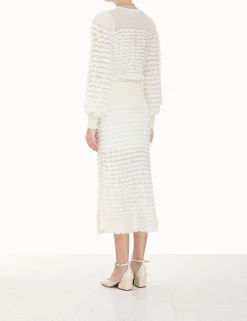 ZIMMERMANN Clothing<Luminosity Scallop Skirt
