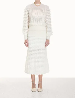 ZIMMERMANN Luminosity<Luminosity Scallop Sweater