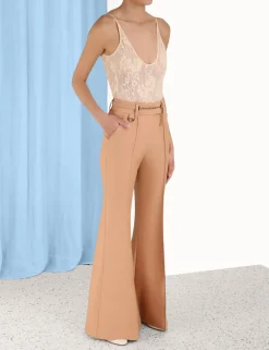 ZIMMERMANN In Denim<Luminosity Scoop Neck Bodysuit