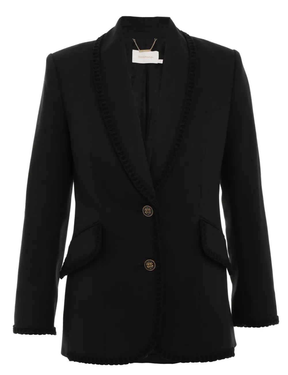 ZIMMERMANN Luminosity<Luminosity Shawl Collar Blazer