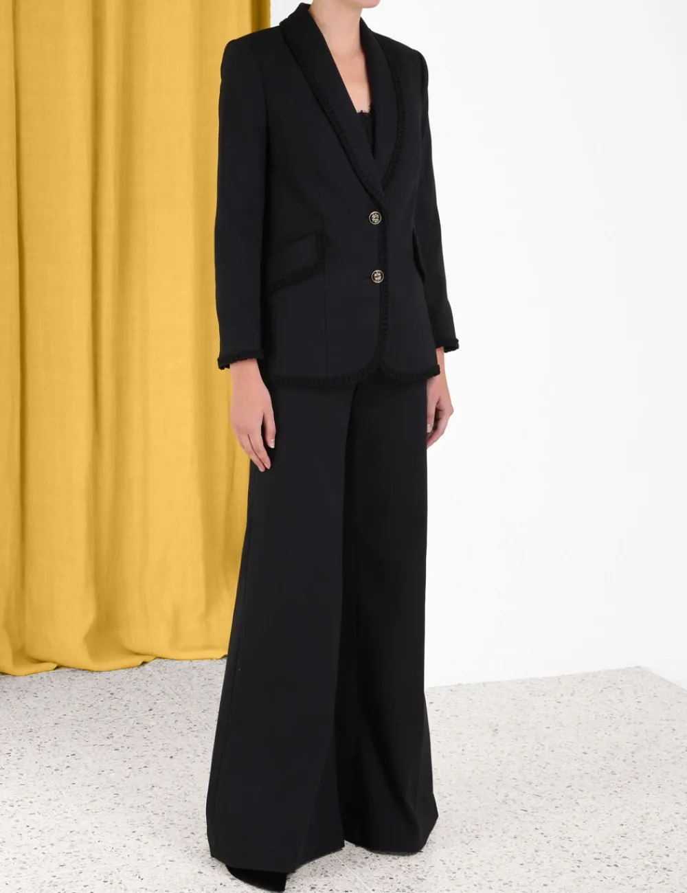 ZIMMERMANN Luminosity<Luminosity Shawl Collar Blazer