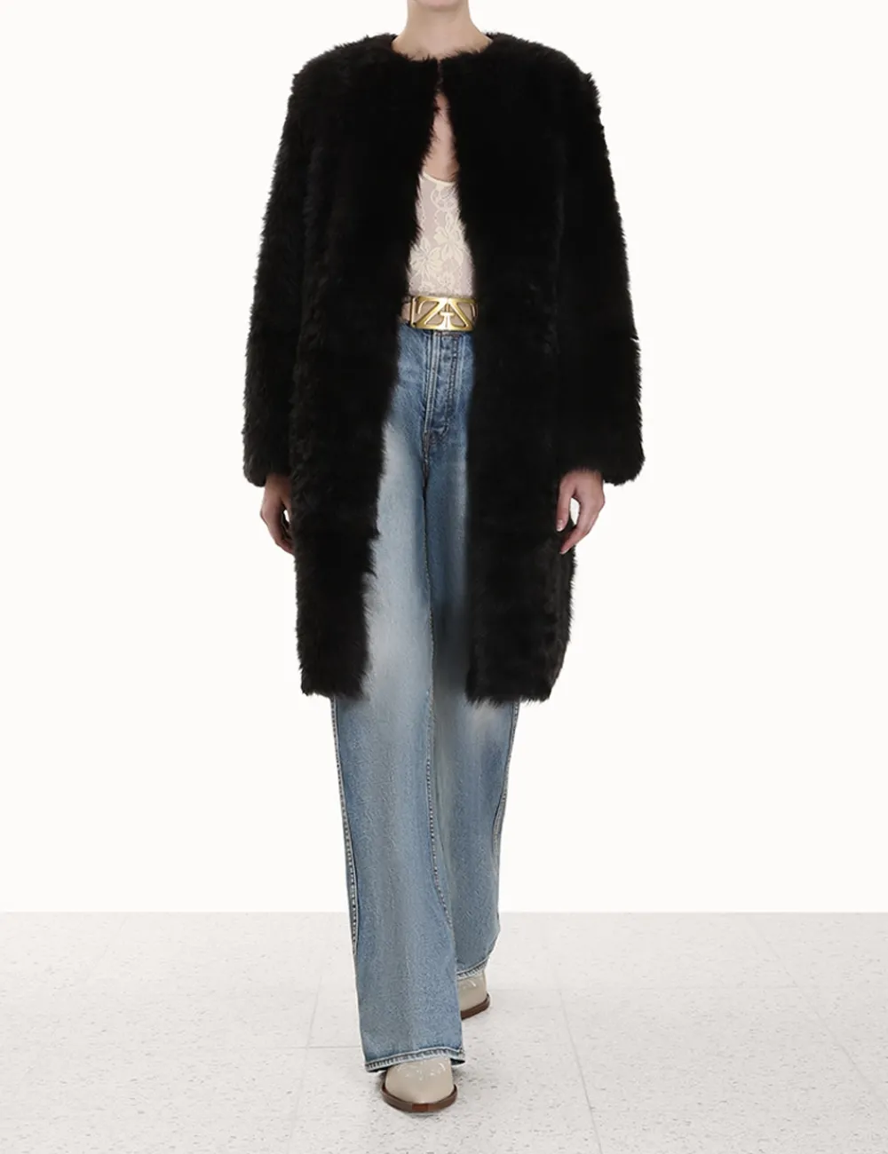 ZIMMERMANN Luminosity<Luminosity Shearling Coat