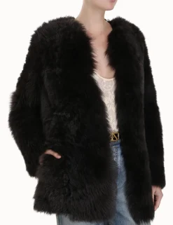 ZIMMERMANN Clothing<Luminosity Shearling Jacket