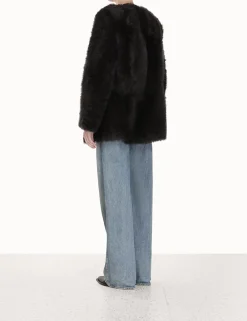 ZIMMERMANN Jackets & Coats<Luminosity Shearling Jacket