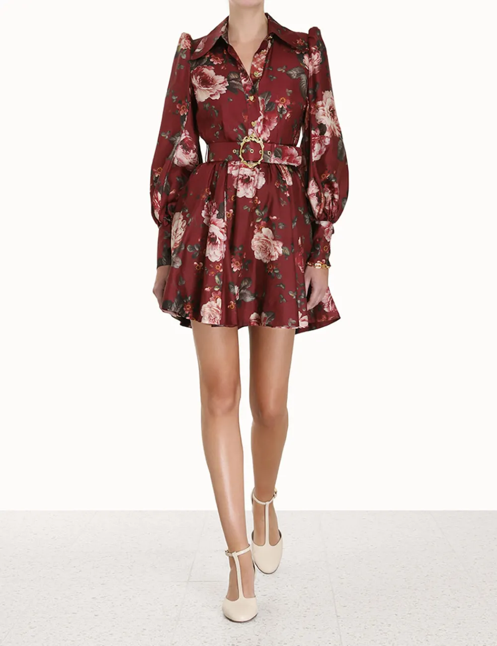 ZIMMERMANN Dresses<Luminosity Shirt Dress