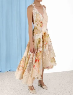 ZIMMERMANN Clothing<Luminosity Splice Lace Dress