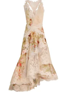 ZIMMERMANN Dresses<Luminosity Splice Lace Dress
