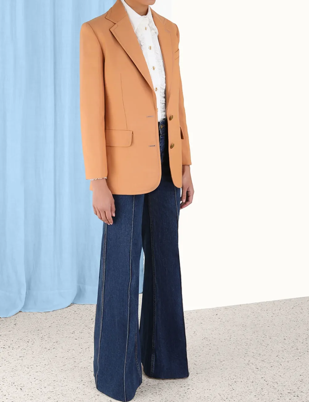ZIMMERMANN Clothing<Luminosity Tailored Jacket