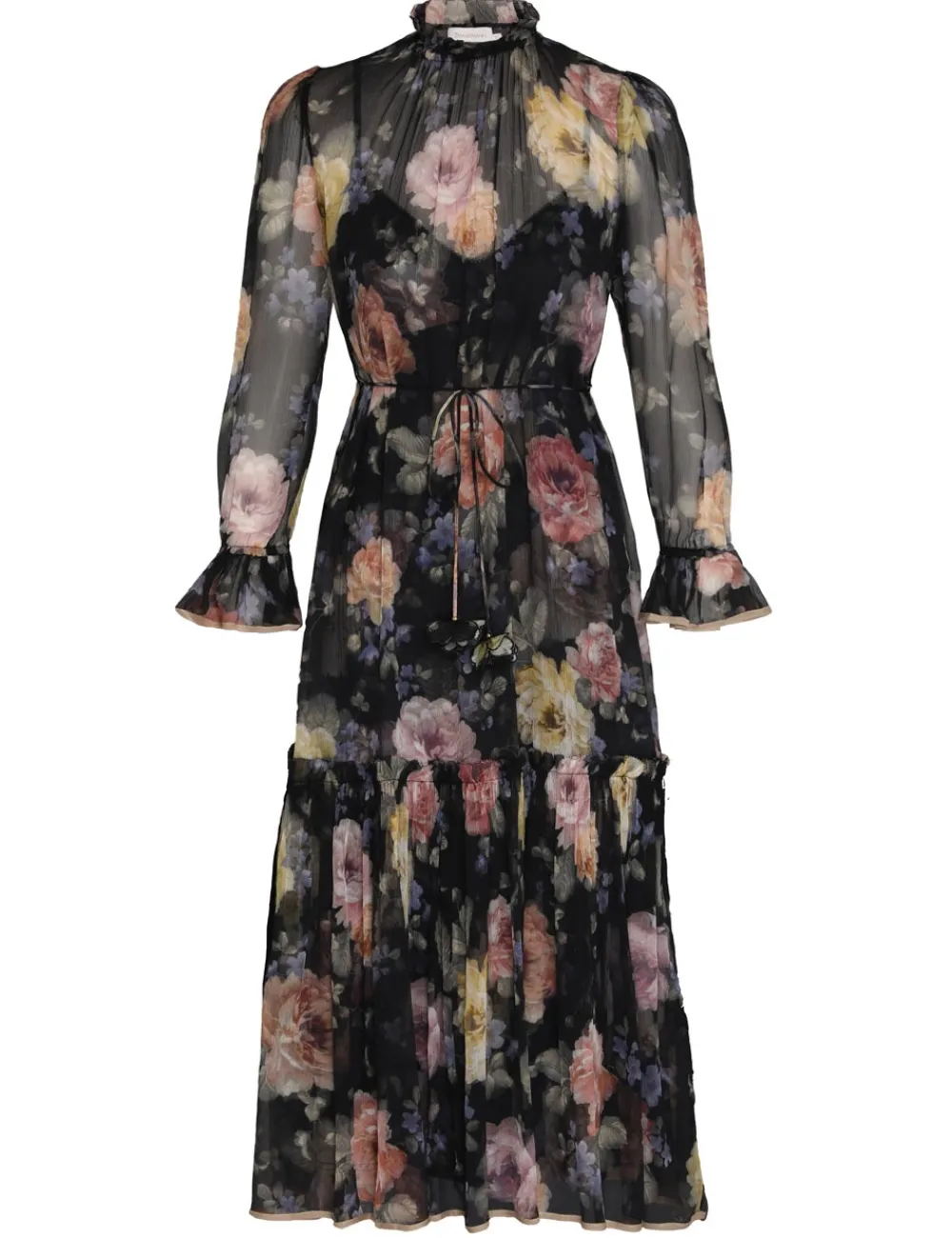 ZIMMERMANN Clothing<Luminosity Tubular Midi Dress