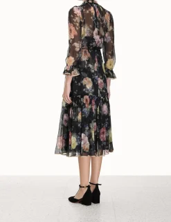 ZIMMERMANN Clothing<Luminosity Tubular Midi Dress