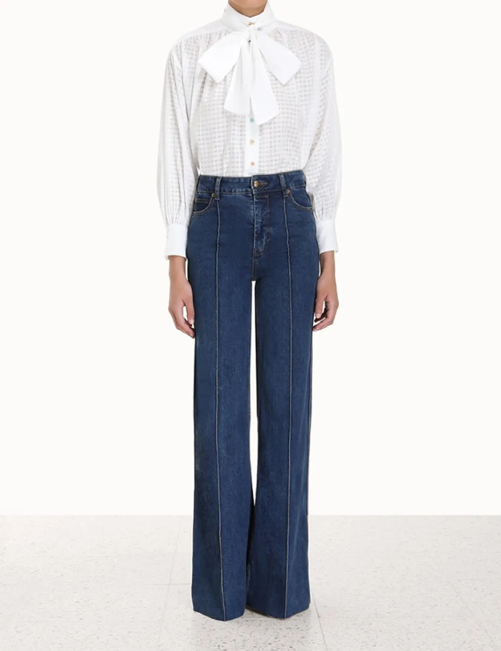 ZIMMERMANN Tops<Luminosity Tunic Blouse