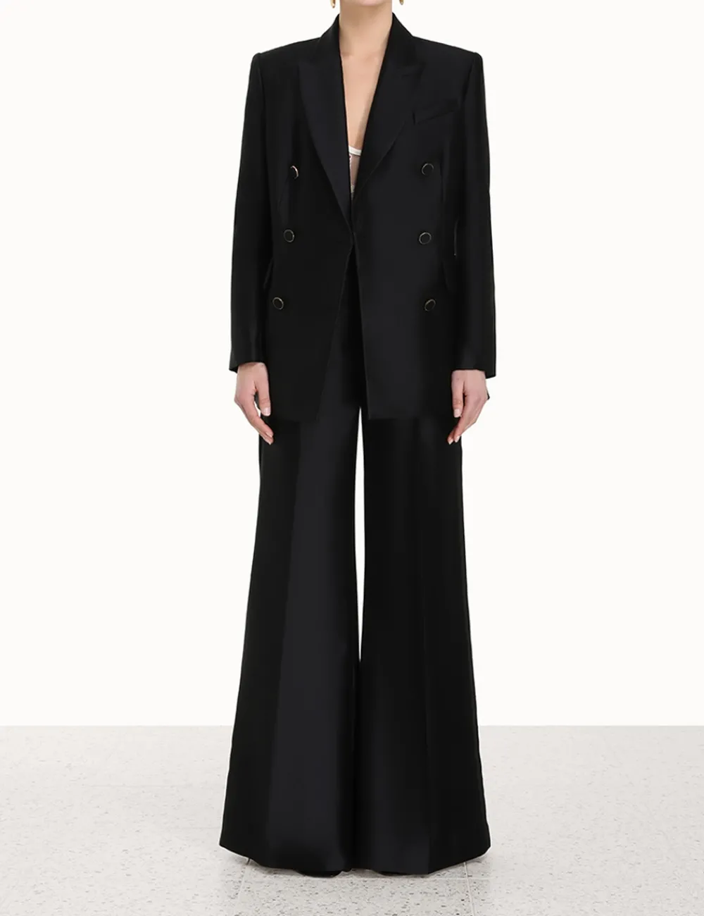 ZIMMERMANN Clothing<Luminosity Tuxedo Jacket