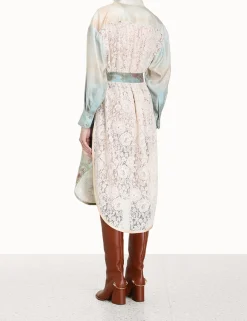 ZIMMERMANN Dresses<Luminosity Twill Lace Dress