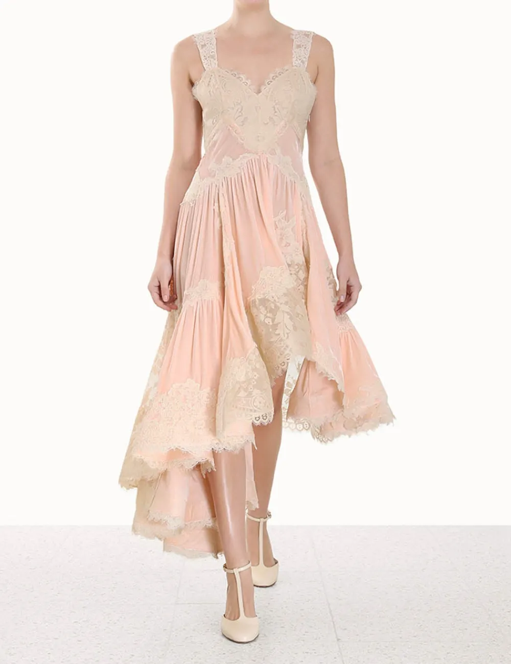 ZIMMERMANN Luminosity<Luminosity Velvet Lace Midi