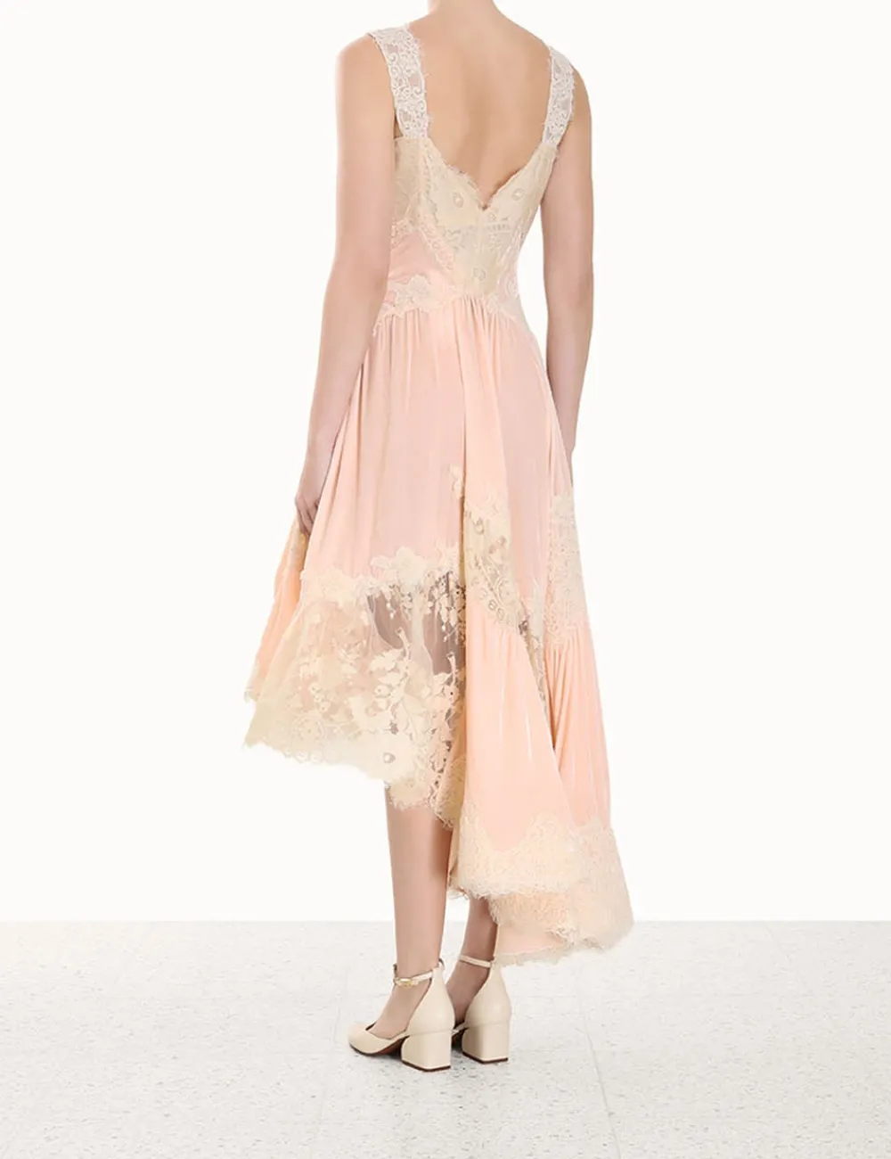 ZIMMERMANN Clothing<Luminosity Velvet Lace Midi