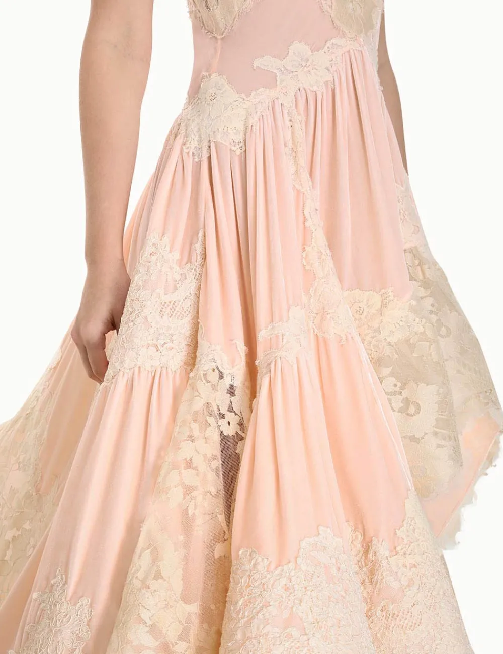 ZIMMERMANN Clothing<Luminosity Velvet Lace Midi