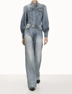 ZIMMERMANN Denim<Luminosity Wide Straight Jean