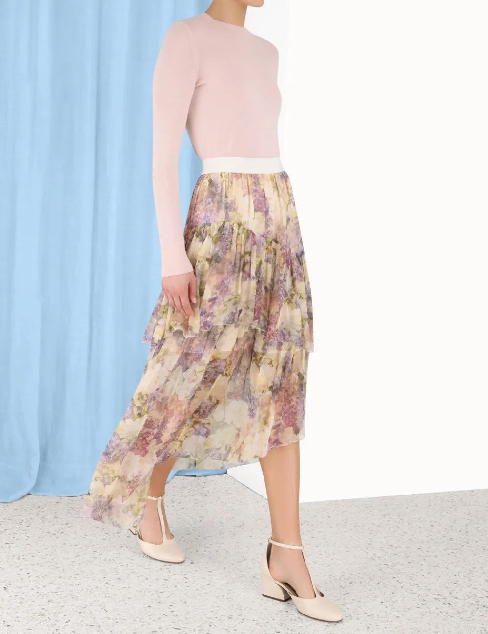 ZIMMERMANN Skirts<Lyrical Asymmetric Skirt