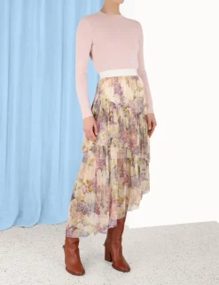 ZIMMERMANN Skirts<Lyrical Asymmetric Skirt