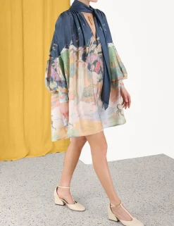 ZIMMERMANN Clothing<Lyrical Barrel Mini Dress