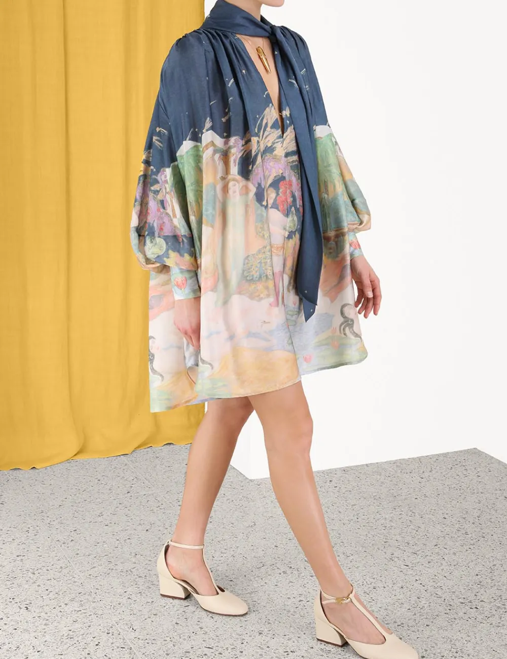 ZIMMERMANN Luminosity<Lyrical Barrel Mini Dress