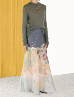 ZIMMERMANN Skirts<Lyrical Bias Flare Skirt