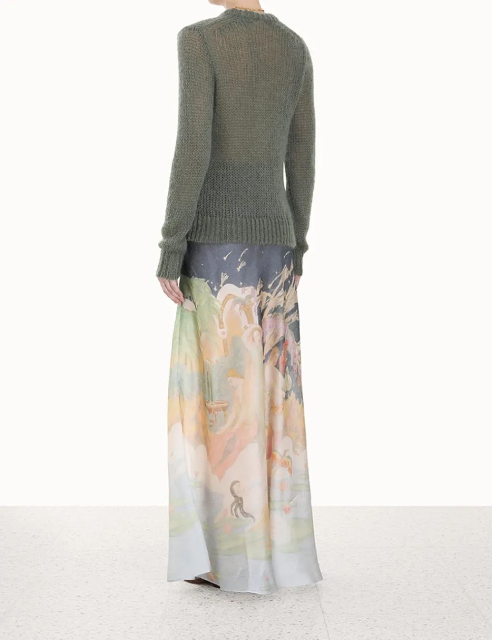 ZIMMERMANN Luminosity<Lyrical Bias Flare Skirt