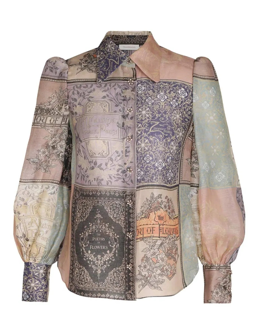 ZIMMERMANN Clothing<Lyrical Book Print Blouse