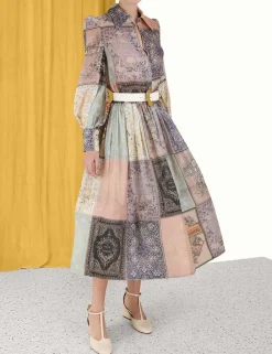 ZIMMERMANN Form & Light<Lyrical Book Print Blouse