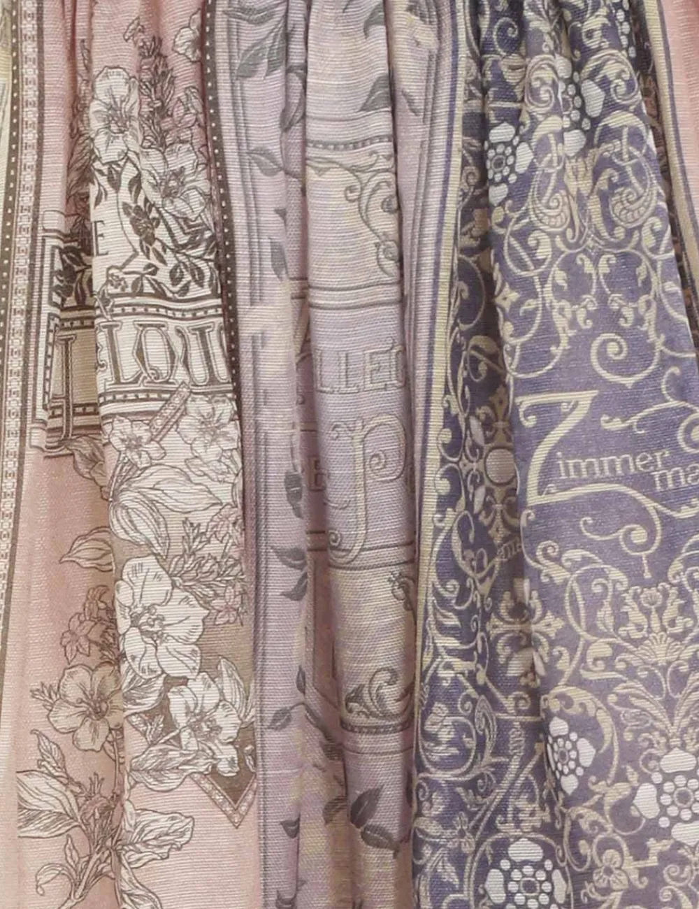 ZIMMERMANN Luminosity<Lyrical Book Print Midi Skirt