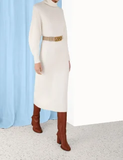ZIMMERMANN Dresses<Lyrical Brushed Wool Dress